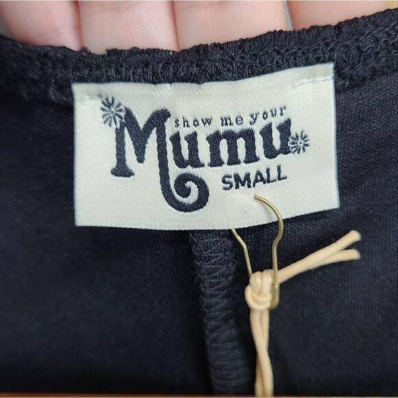 Show Me Your Mumu Eleanor Lace Black Bridesmaid/Formal Maxi Dress Size Small - Picture 6 of 7